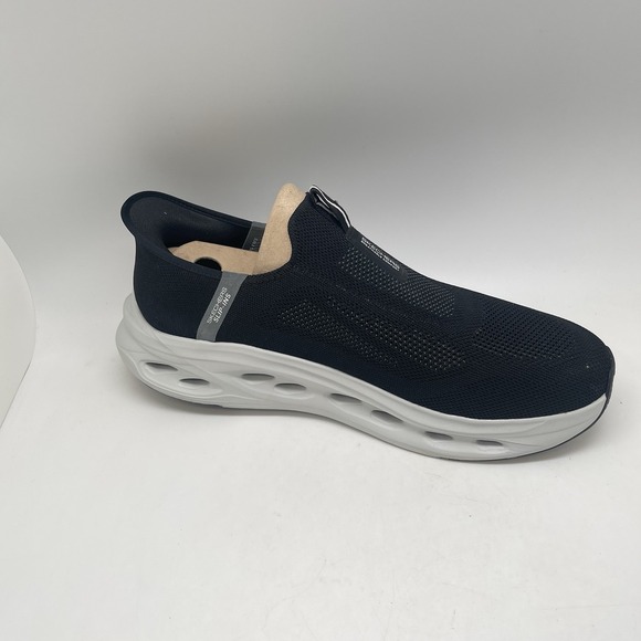 Skechers Sneakers Mens 14 Max Cushioning Glide-Step Euclid Slip Ons Black Shoes - Picture 6 of 10